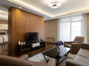 Отель "Marriott Sochi Krasnaya Polyana" | 6-местный  апартаменты 3 спальни