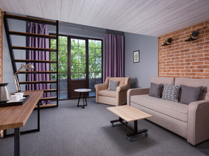 Отель "Beton Brut Ultra All Inclusive & SPA Anapa Miracleon" | 2-местный  superior mini duplex LV