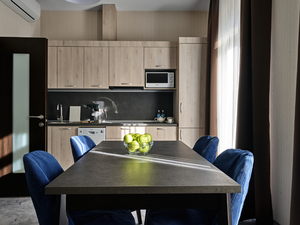 Апартаменты "Apartments Valset Center, Premium by AZIMUT" | 3-местный  1-комнатный  апартамент с кухней