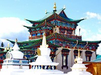 "В палитре красок блещет карнавал …", рождественский экскурсионный тур на 5 дней, Байкал | Буддийский дацан «Бодхидхарма»