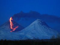 "К вулканам Шивелуч и Толбачик", тур на 8 дней, трекинги + экскурсии, Камчатка | Шивелуч 
